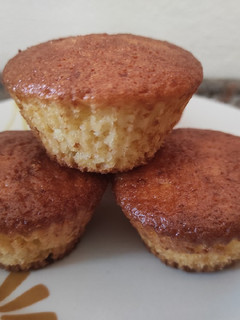 Una foto de Muffins de mandarina