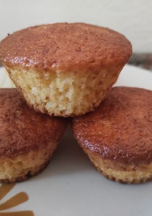 Una foto de Muffins de mandarina