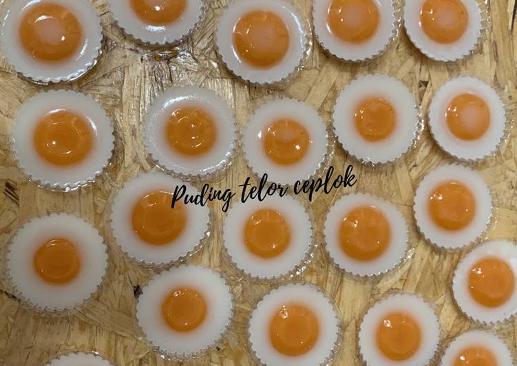 Puding Telor Ceplok