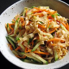 A picture of Tofu Skin Salad.
