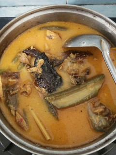 Foto resep Ikan asap kuah santan