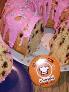 Una foto de Budín de vainilla con chispas de chocolate