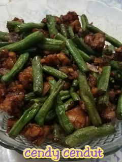 Foto resep Oseng tempe kacang panjang