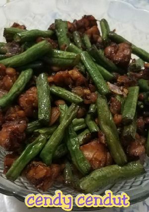 Foto resep Oseng tempe kacang panjang
