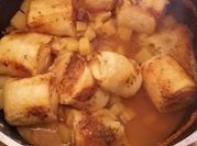 Una foto de cocina alemana