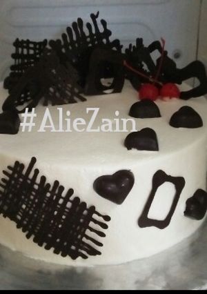 Foto resep Tart black forest ala hotel