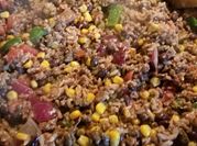 A picture of dirty rice