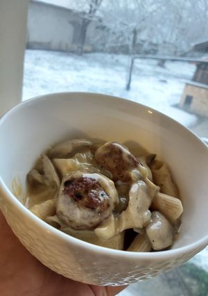 Bakonyi húsgombóc recept fotója