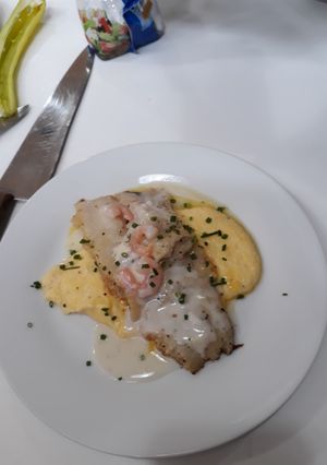 Una foto de Merluza a la plancha