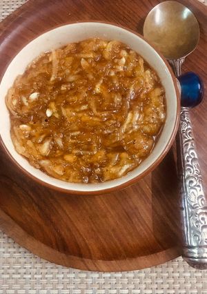 A picture of Mango chutney#zing.