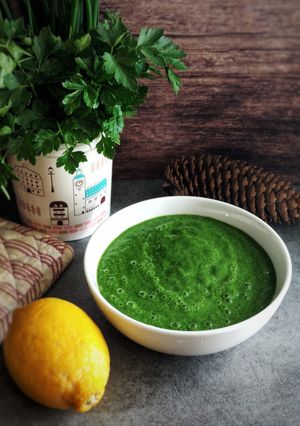 Une photo de ⭐⭐Smoothie de transition hiver-printemps