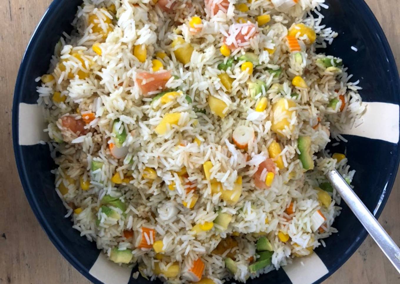 Salade de riz Hawaïenne