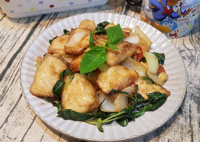 塔香鯛魚片食譜與作法by 陳太太的菜菜味 Cookpad
