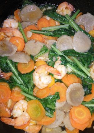 Foto resep Capjay udang + bakso