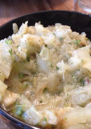 A picture of Fennel and oregano relish.
