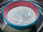 Una foto de yogur de aove