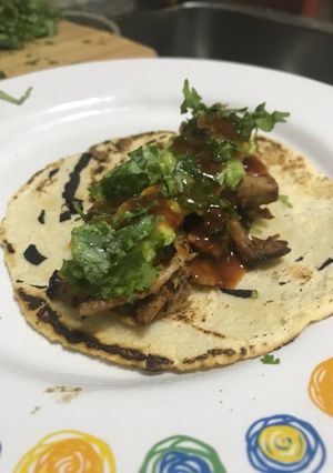 Una foto de Tacos de cerdo