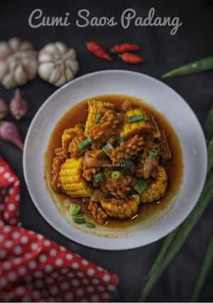 Foto resep Cumi Saos Padang - olahan cumi - seafood menu