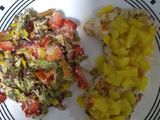 Pechuga en salsa de piña