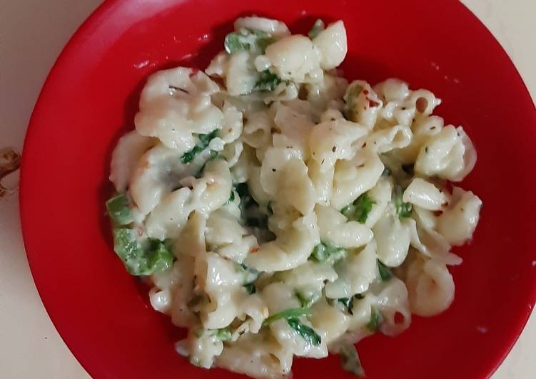 Recipe of Homemade White Sauce Pasta