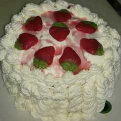 Foto principal de Tarta de fresas y nata