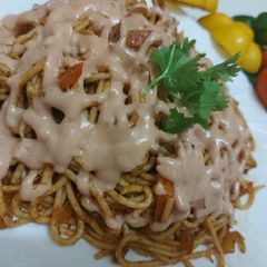 A picture of Spicy Bbq Spaghetti.