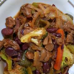 รูปของ Beef teriyaki with vegetable