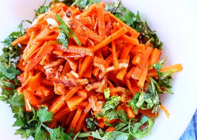 Korean carrot salad