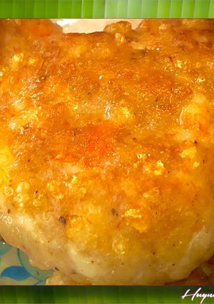 Hình của món Chả Cốm Tôm Thịt.