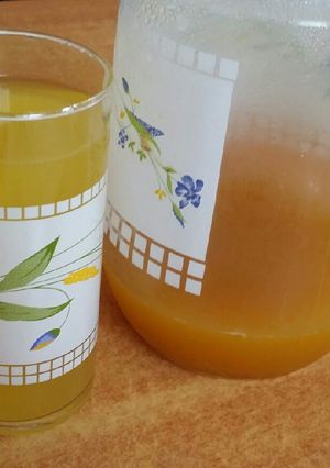 A picture of Passion juice concentrate #authormarathon#.