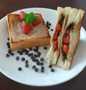 Langkah Gampang Membuat Resep Roti Bakar Stawberry Coklat Keju yang Uenak Anti Ribet, Sempurna