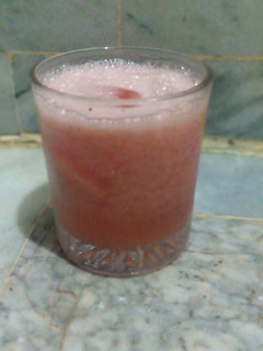A picture of Strawberry Grapefruit juice.