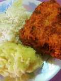 Pollo empanizado estilo KFC