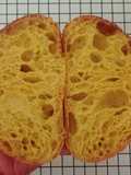 Kunyit Lada Hitam Sourdough Bread (Open Bake Method - Oven Tangkring)