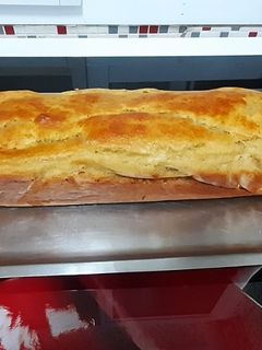 Una foto de Bizcocho de plátano, sin gluten y sin azúcar