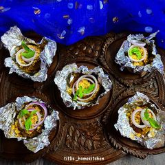 A picture of Jahangiri Foil Kabab.