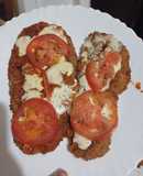 Milanesa de Berenjena Napolitana Riquísima