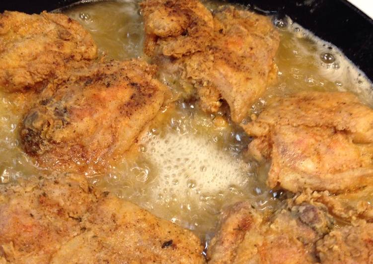 Steps to Prepare Homemade Grandmas fried chicken