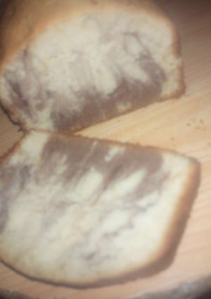 A picture of Marbled effect cake.