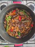 Hongos deliciosos al escabeche