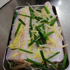 Steam Fish with Anchovy A picture of Steam Fish with Anchovy.