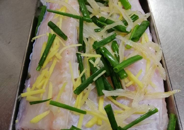 Steps to Prepare Award-winning Steam Fish with Anchovy