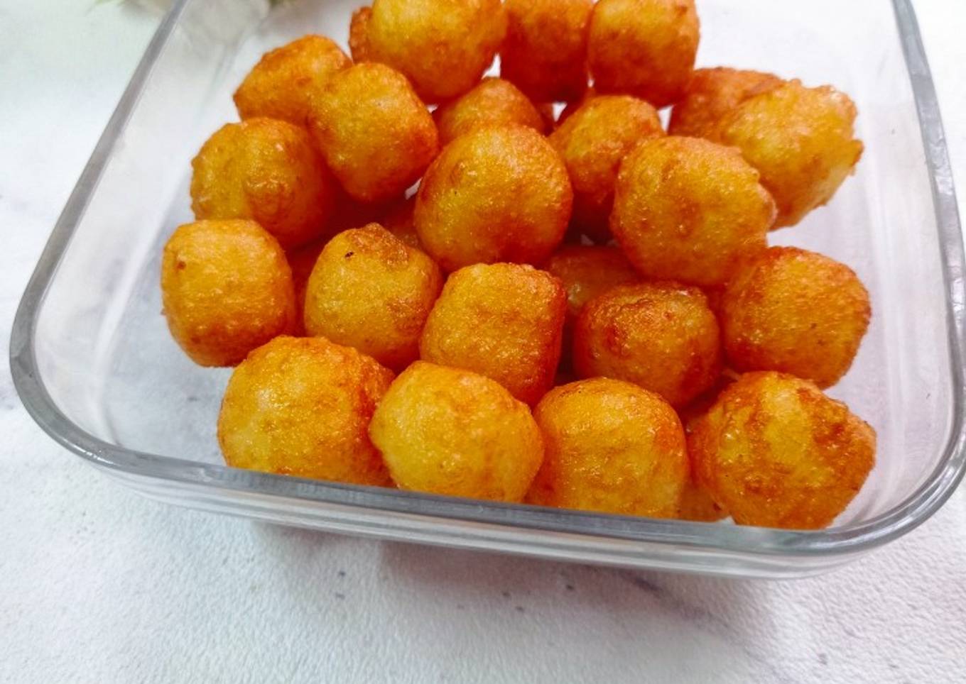 Potato Cheese Fritters
