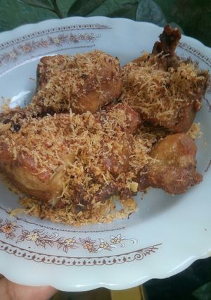 Foto resep Ayam goreng serundeng
