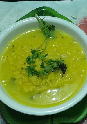 A picture of Moong ki Daal.