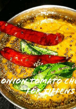 Onion tomato chutney செய்முறை முக்கிய புகைப்படம்
