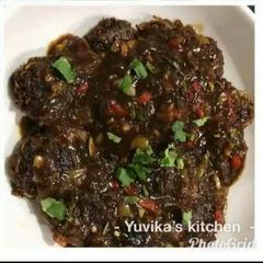 A picture of Noodle Disc Manchurian.