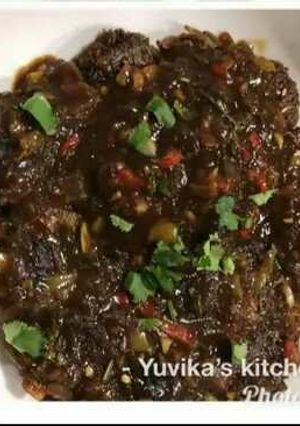 A picture of Noodle Disc Manchurian.