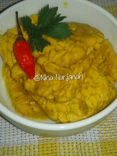Foto resep Tempe bacem bumbu kuning