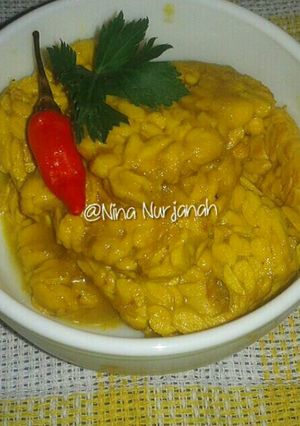 Foto resep Tempe bacem bumbu kuning